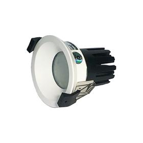 DM202715  Benz 15 Powered by Philips 15W 1350lm 3000K 24° Engine, 350mA, White,Fixed Recessed Spotlight,Inner Glass Cover,IP65.